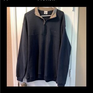 Columbia Men's Navy Blue Zip-Up Sweatshirt